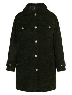 Faina Blazer*Damen Shirtjacket tanne uni