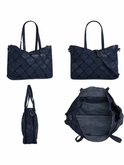 Samantha Look Taschen & Rucksäcke*Damen Shopper blau uni