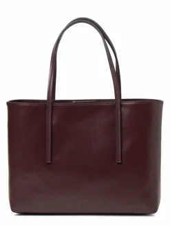 Calvin Klein Taschen & RucksÀcke*Damen Shopper aubergine schwarz gemustert