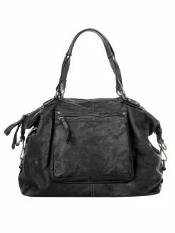 X-Zone Taschen & Rucksäcke*Damen Shopper schwarz uni