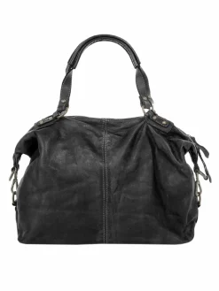 X-Zone Taschen & Rucksäcke*Damen Shopper schwarz uni