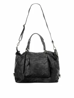 X-Zone Taschen & Rucksäcke*Damen Shopper schwarz uni