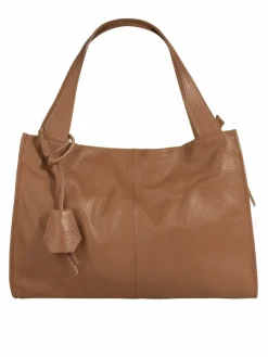 Cluty Taschen & Rucksäcke*Damen Shopper cognac uni