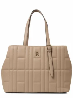 Tommy Hilfiger Taschen & Rucksäcke*Damen Shopper taupe uni
