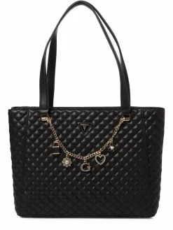 GUESS Taschen & Rucksäcke*Damen Shopper - Everlee schwarz uni