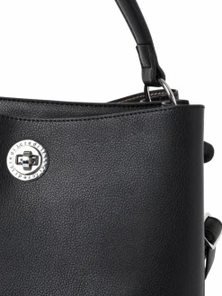 L.Credi Taschen & Rucksäcke*Damen Shopper - Filippa schwarz uni