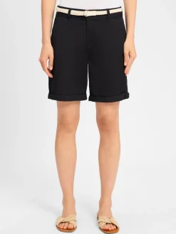 s.Oliver Hosen*Damen Shorts schwarz uni