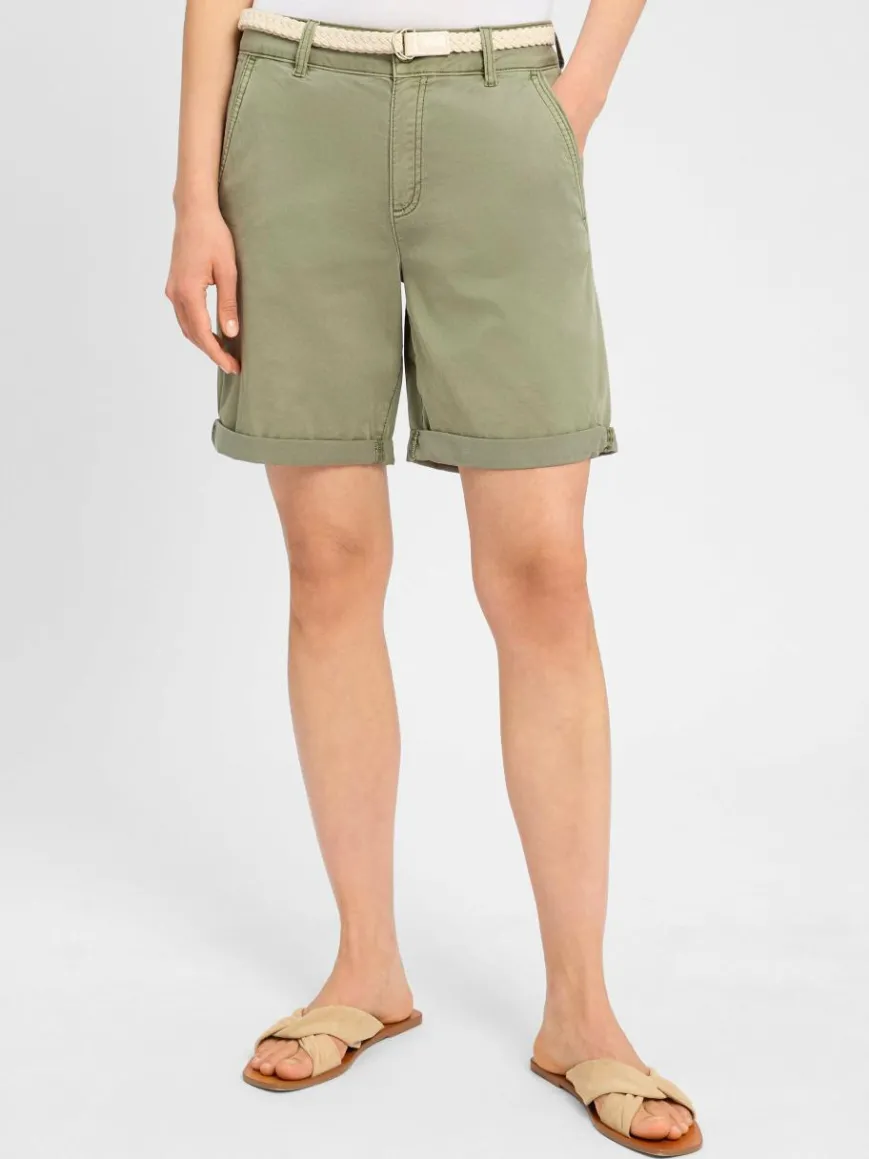 s.Oliver Hosen*Damen Shorts khaki uni