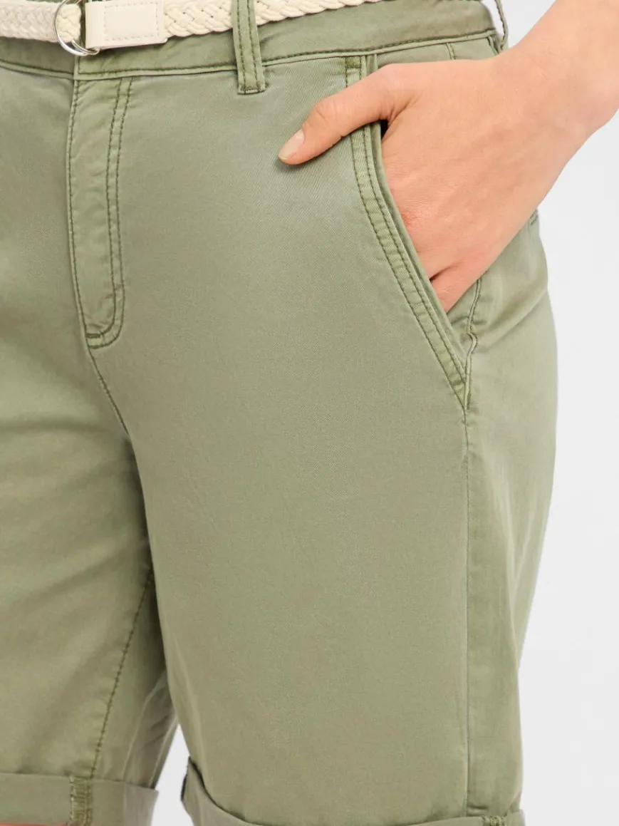 s.Oliver Hosen*Damen Shorts khaki uni