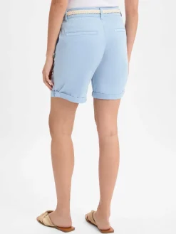 s.Oliver Hosen*Damen Shorts hellblau uni