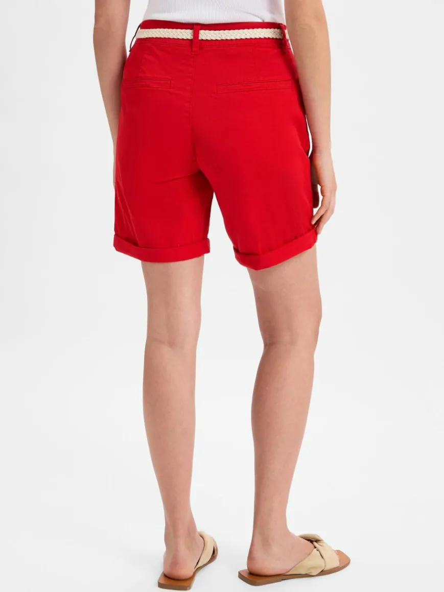 s.Oliver Hosen*Damen Shorts rot uni