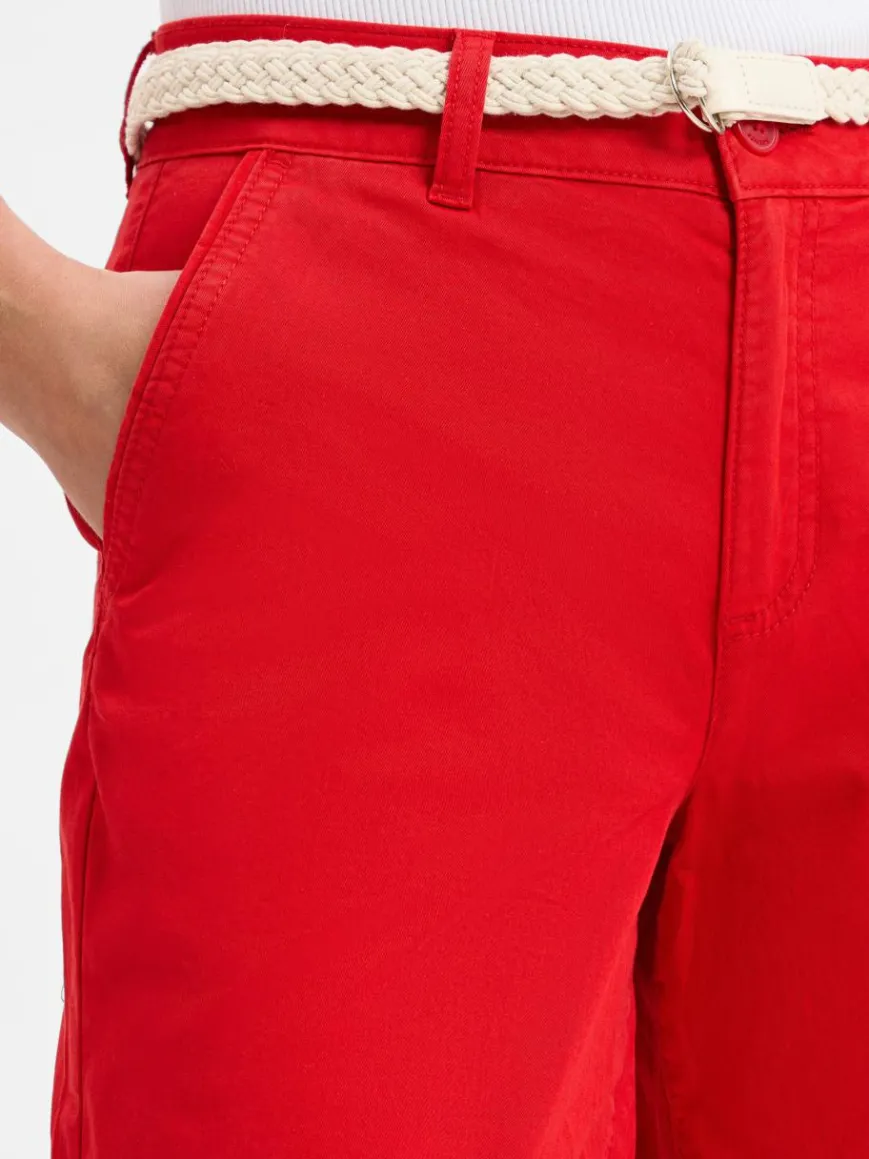 s.Oliver Hosen*Damen Shorts rot uni