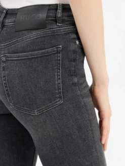 HUGO Jeans|Hosen*Damen Skinny Fit Jeans - Girali_2 anthrazit uni