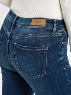 s.Oliver Jeans|Hosen*Damen Skinny Fit Jeans - Izabell light stone uni