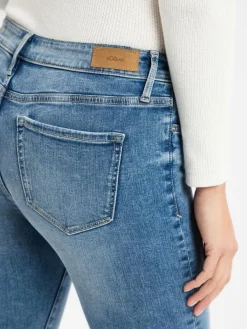 s.Oliver Jeans|Hosen*Damen Skinny Fit Jeans - Izabell bleached uni