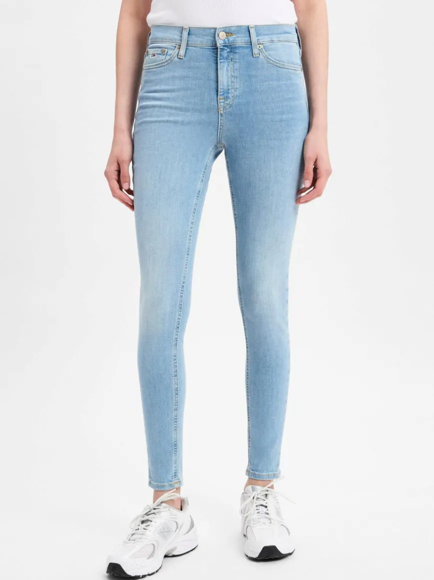 Tommy Jeans Jeans*Damen Skinny-Jeans - Nora light stone uni