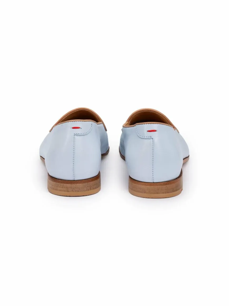 Lloyd Slipper*Damen Slipper blau uni