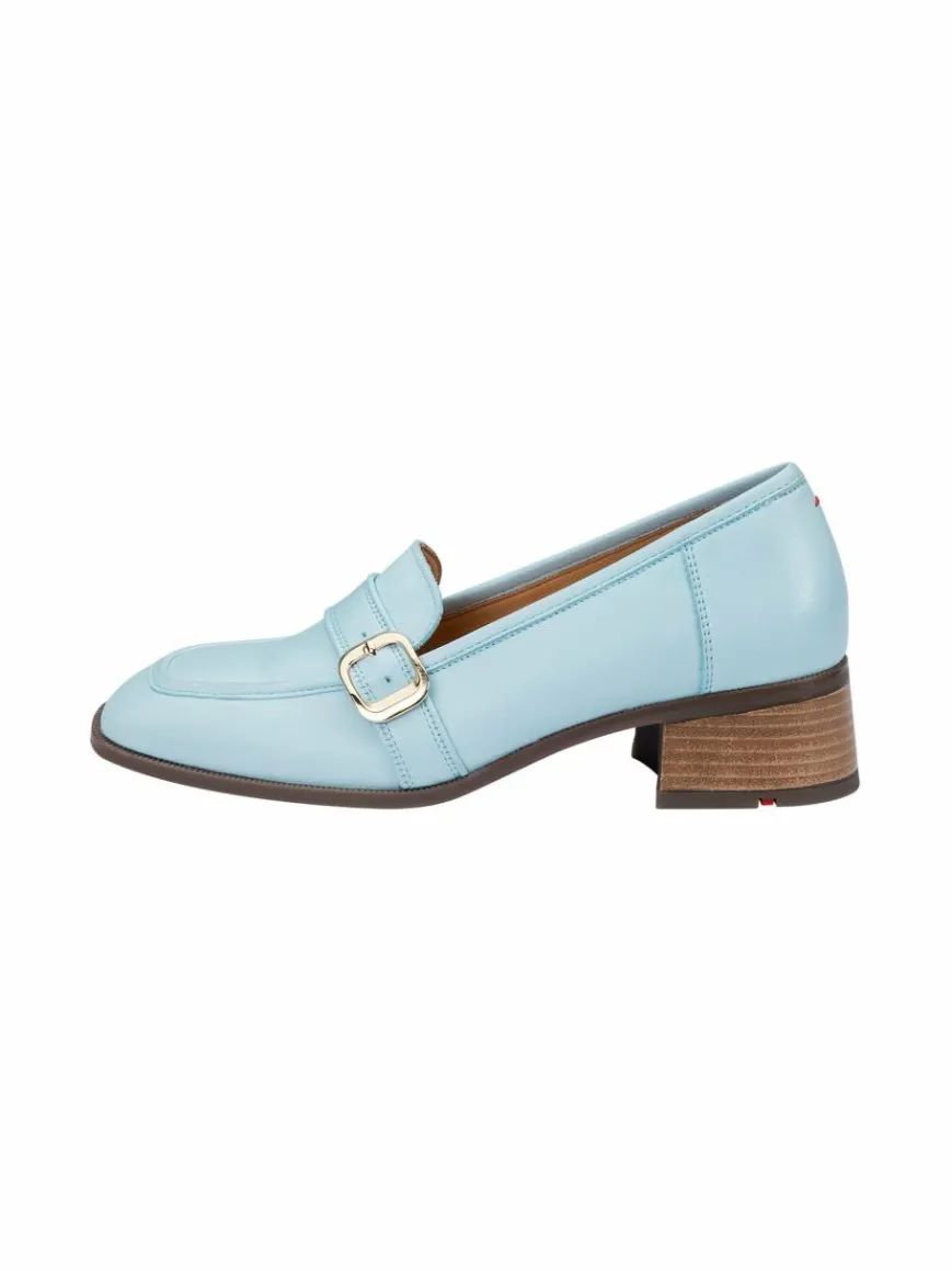 Lloyd Slipper*Damen Slipper blau uni