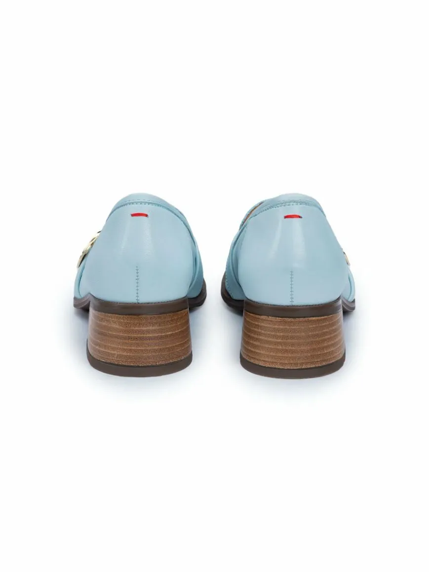 Lloyd Slipper*Damen Slipper blau uni