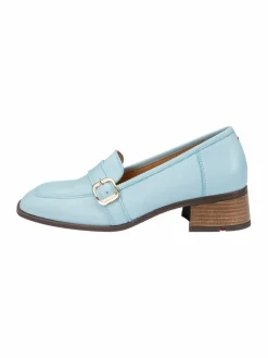 Lloyd Slipper*Damen Slipper blau uni