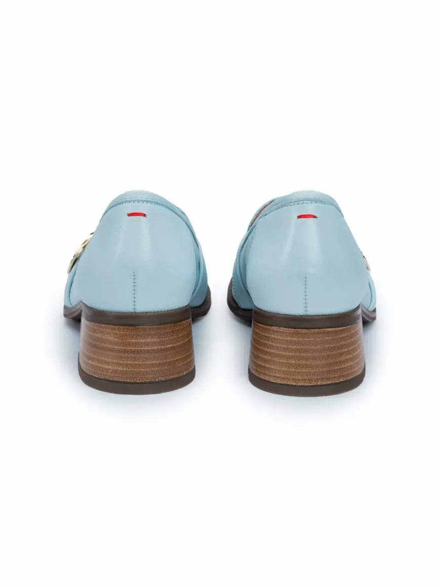 Lloyd Slipper*Damen Slipper blau uni
