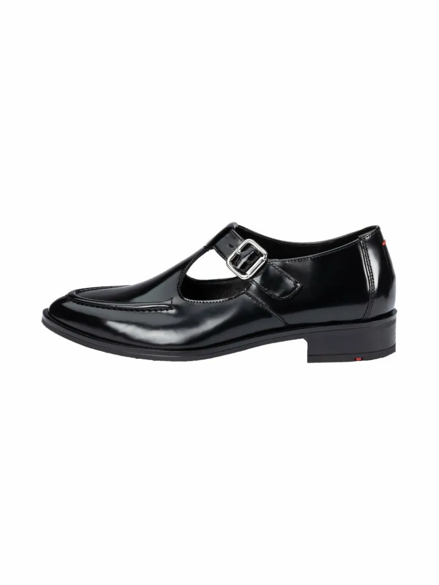 Lloyd Slipper*Damen Slipper schwarz uni