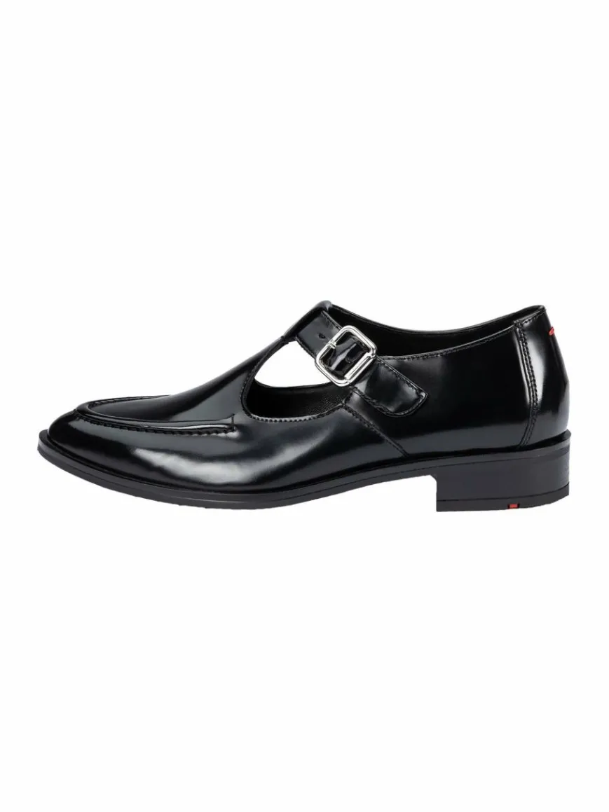 Lloyd Slipper*Damen Slipper schwarz uni