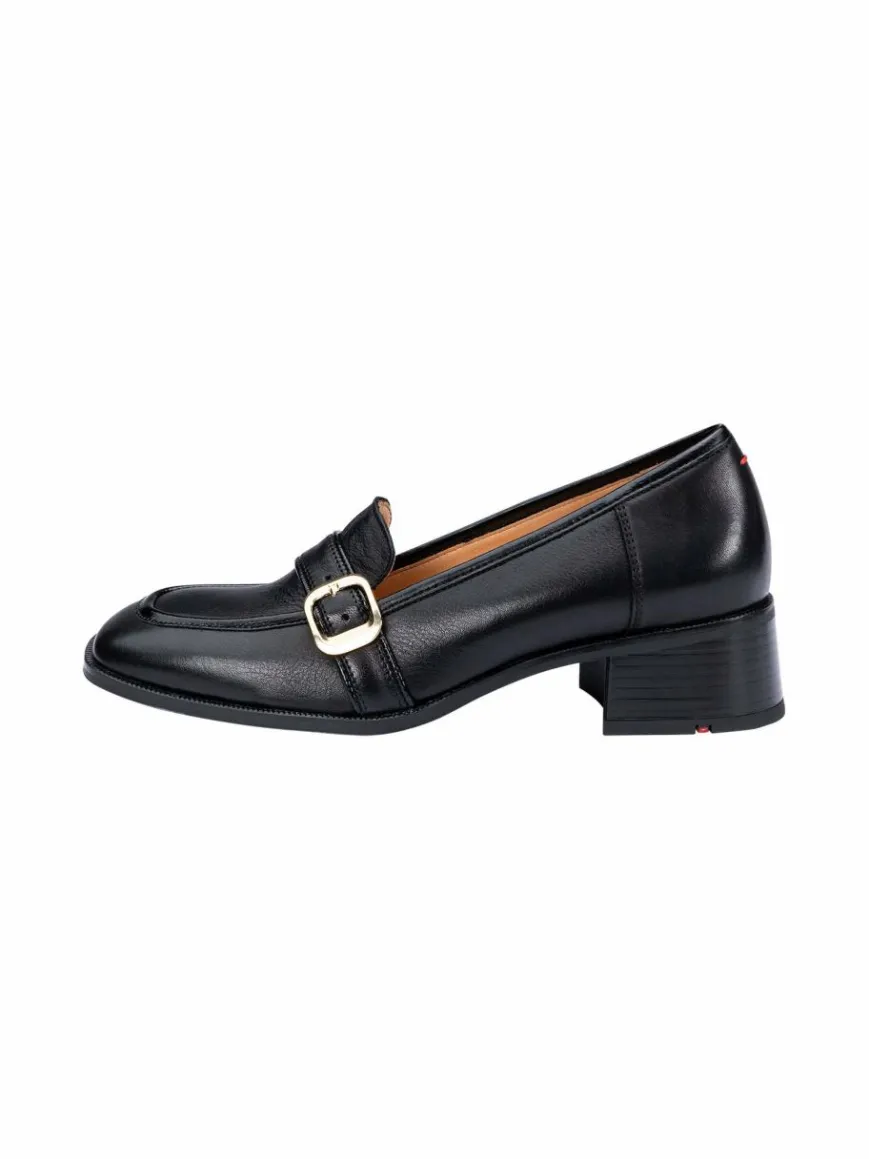 Lloyd Slipper*Damen Slipper schwarz uni