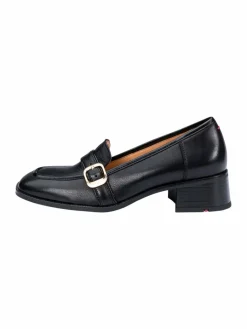 Lloyd Slipper*Damen Slipper schwarz uni