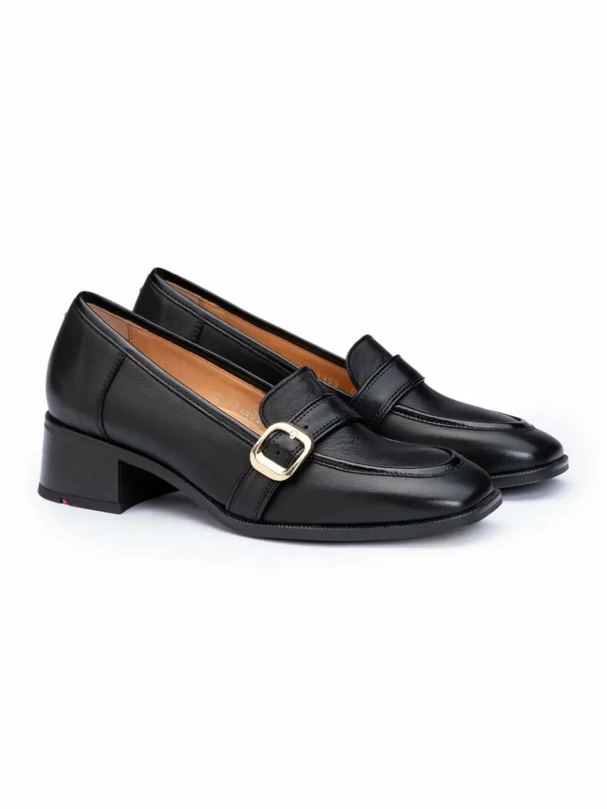 Lloyd Slipper*Damen Slipper schwarz uni