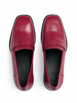 Lloyd Slipper*Damen Slipper rot uni