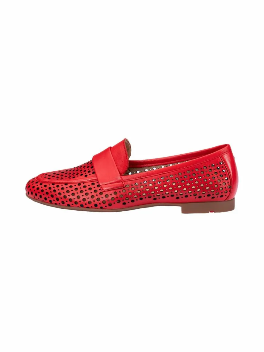 Lloyd Ballerinas*Damen Slipper rot uni
