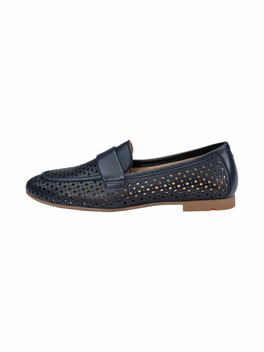 Lloyd Ballerinas*Damen Slipper blau uni