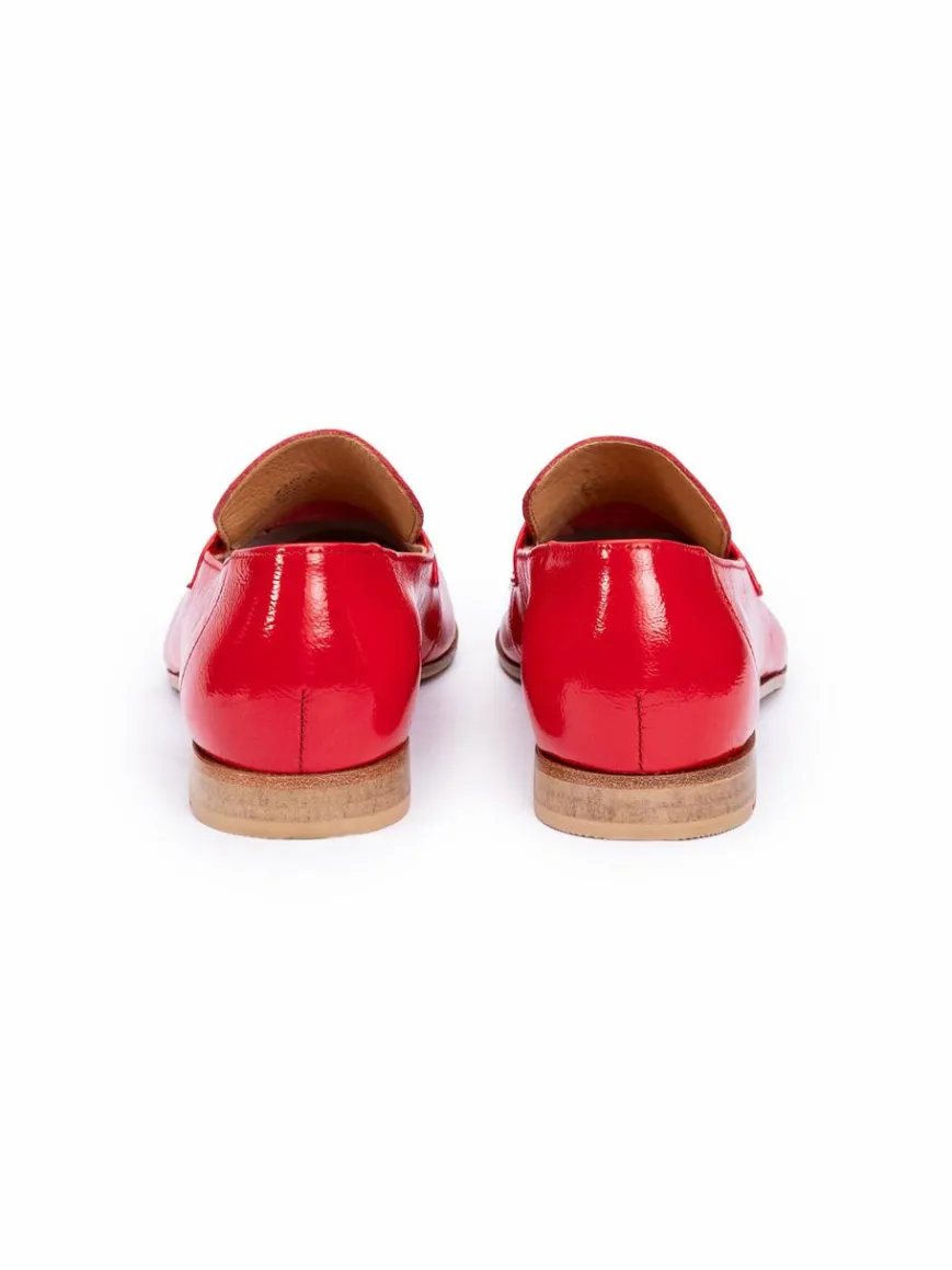 Lloyd Slipper*Damen Slipper rot uni