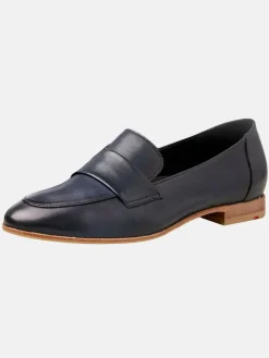 Lloyd Slipper*Damen Slipper blau uni