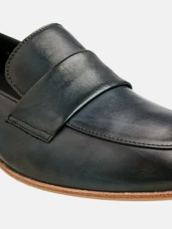 Lloyd Slipper*Damen Slipper blau uni