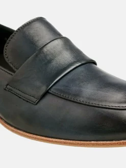 Lloyd Slipper*Damen Slipper blau uni