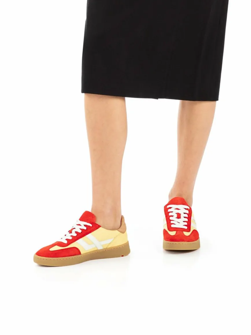 Lloyd Sneaker*Damen Sneaker gelb gemustert