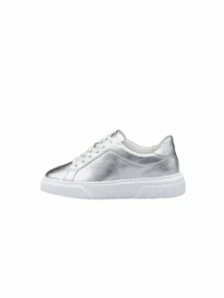 Lloyd Schnürschuhe*Damen Sneaker silber uni