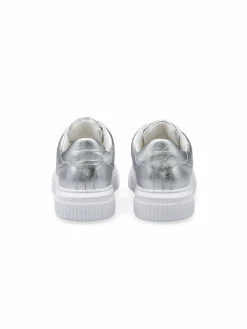 Lloyd Schnürschuhe*Damen Sneaker silber uni