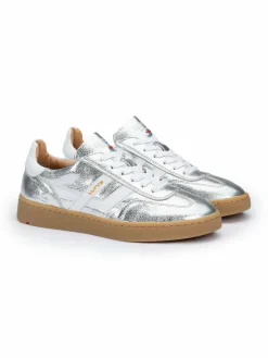 Lloyd Sneaker*Damen Sneaker silber gemustert