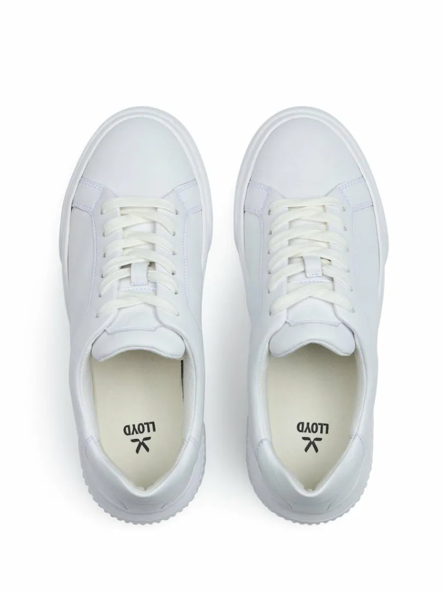 Lloyd Schnürschuhe*Damen Sneaker weiß uni