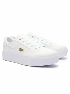 Lacoste Sneaker*Damen Sneaker weiĂź uni