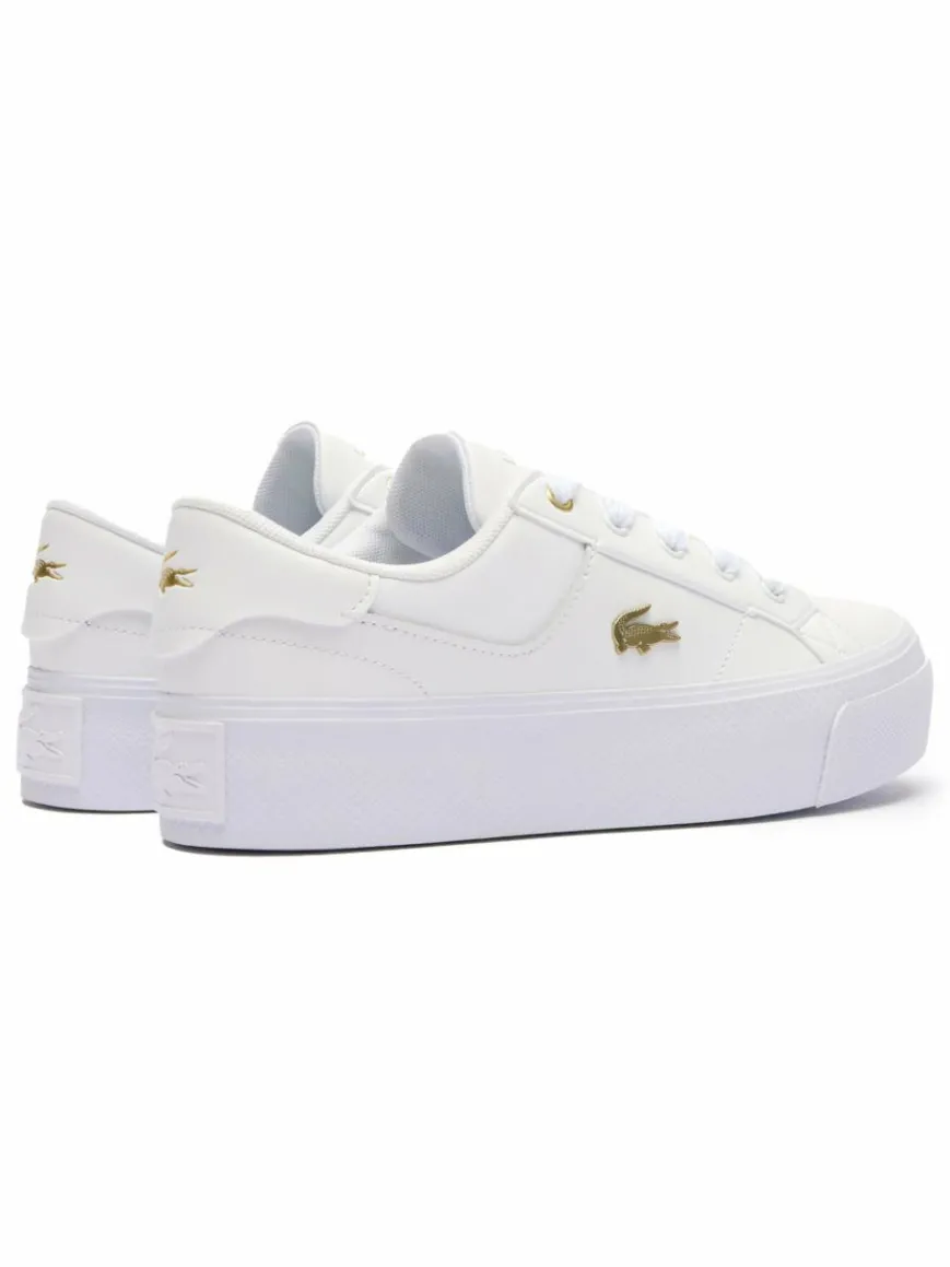 Lacoste Sneaker*Damen Sneaker weiß uni