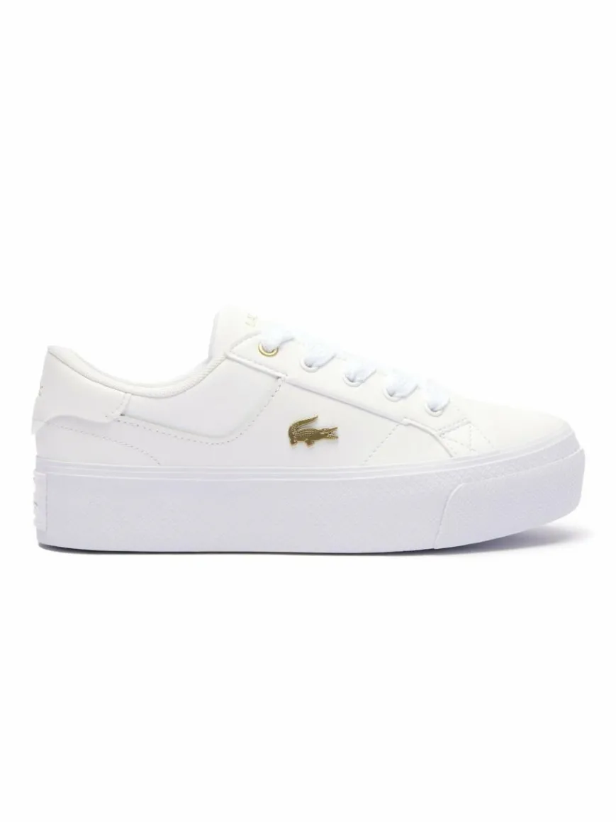 Lacoste Sneaker*Damen Sneaker weiß uni