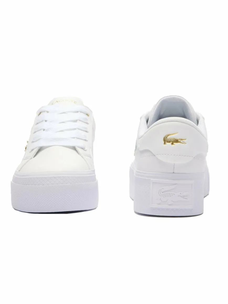 Lacoste Sneaker*Damen Sneaker weiß uni