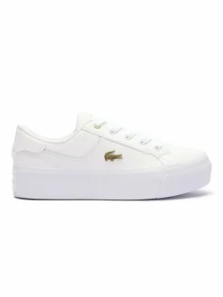 Lacoste Sneaker*Damen Sneaker weiß uni