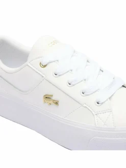 Lacoste Sneaker*Damen Sneaker weiß uni
