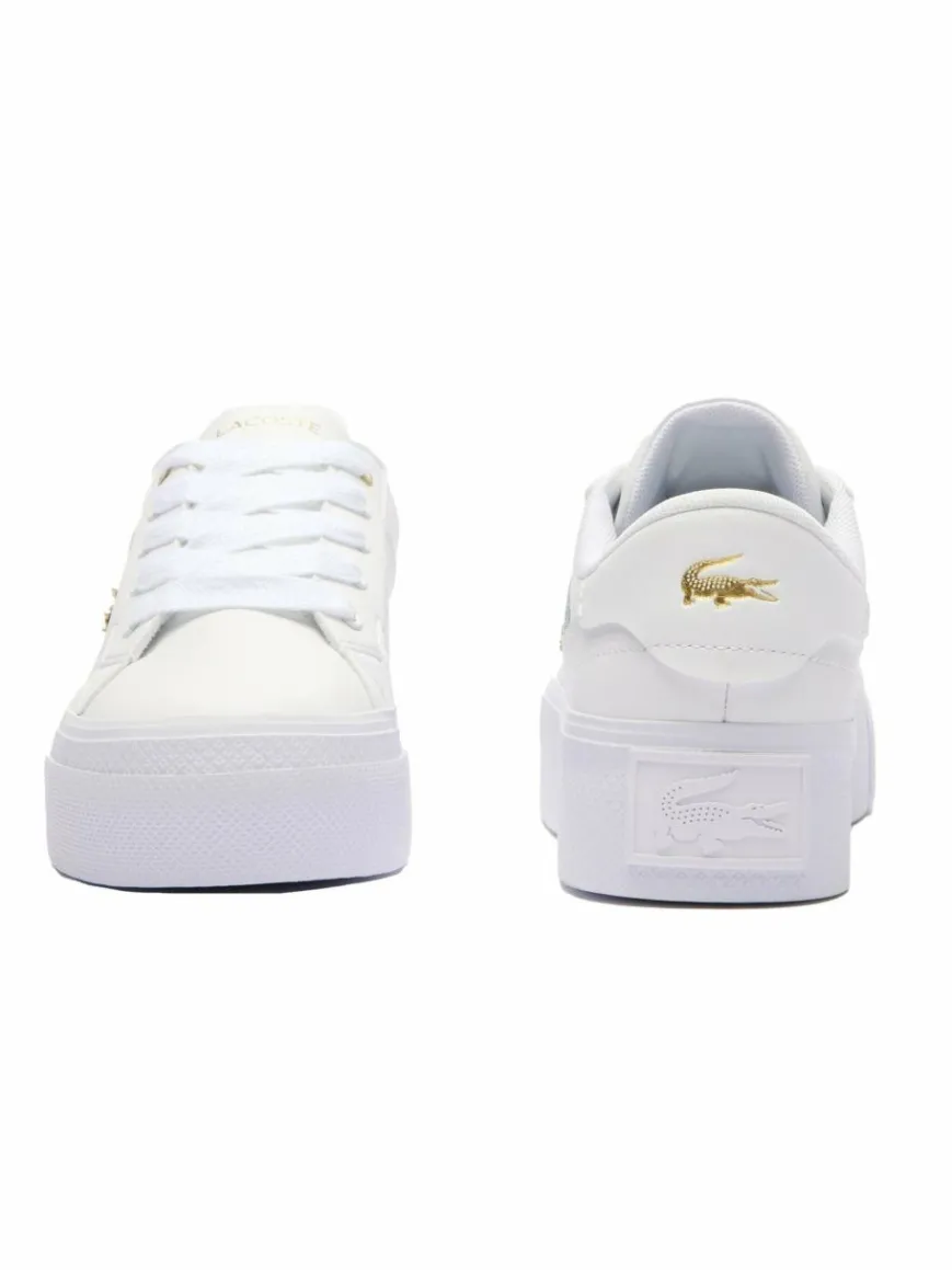Lacoste Sneaker*Damen Sneaker weiß uni