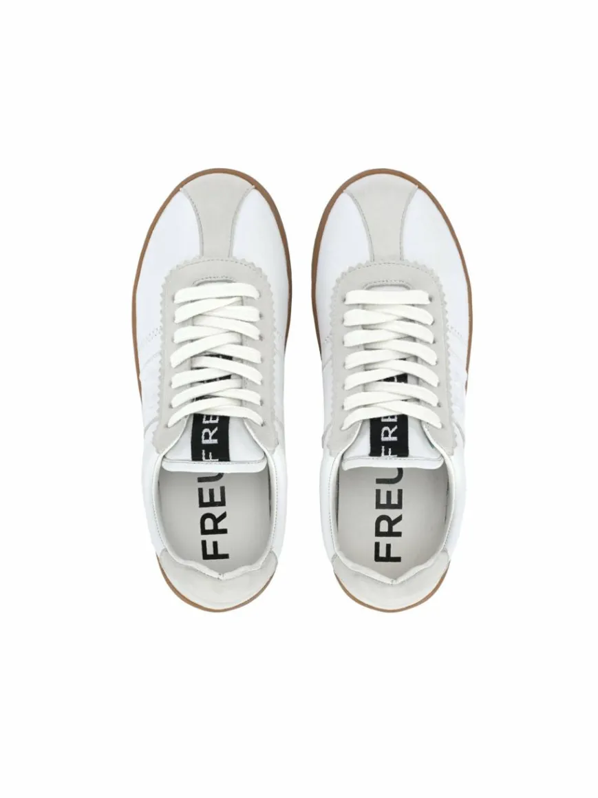 FREUDE Sneaker*Damen Sneaker - ARIELLE weiß uni